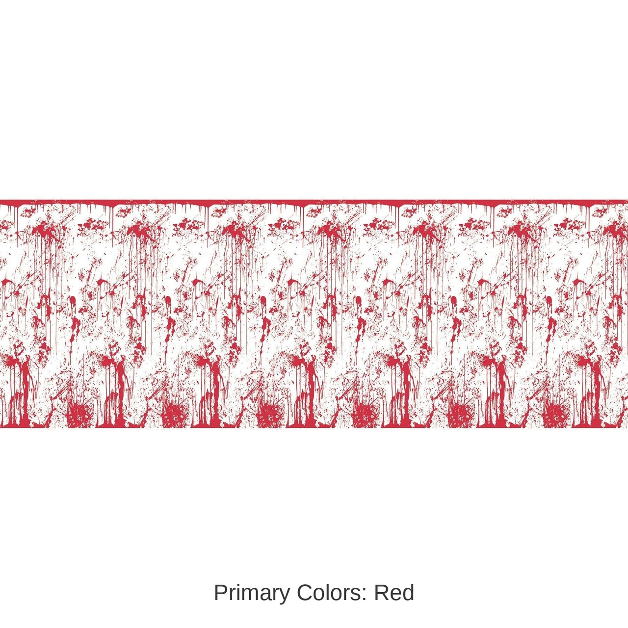 6 Pack Bulk Halloween Bloody Wall Backdrop