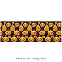 6 Pack Bulk Halloween Jack-O-Lantern Backdrop