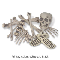 6 Packs Bulk 12 Piece Halloween Bag 'O Bones