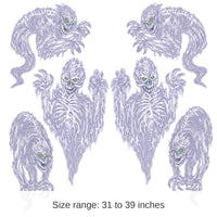 72 Piece Bulk Halloween Scary Spirit Props