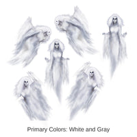 72 Piece Bulk Halloween Ethereal Ghost Props