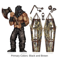 72 Piece Bulk Halloween Executioner/Skeleton Props