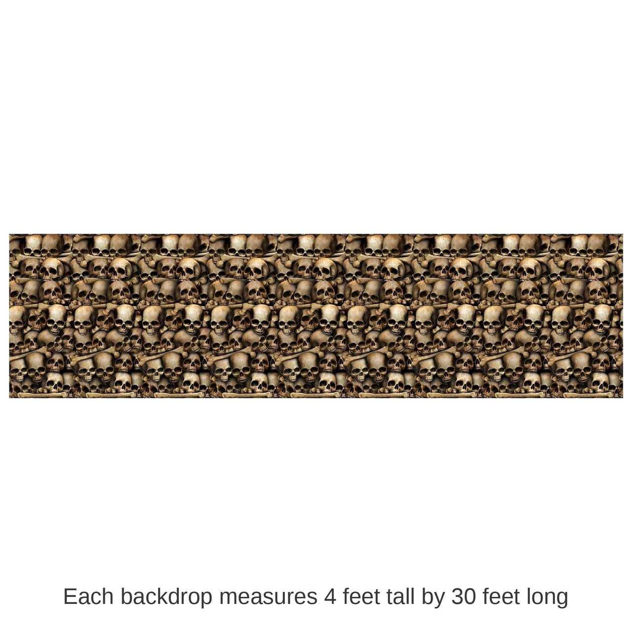 6 Pack Bulk Halloween Catacombs Backdrop