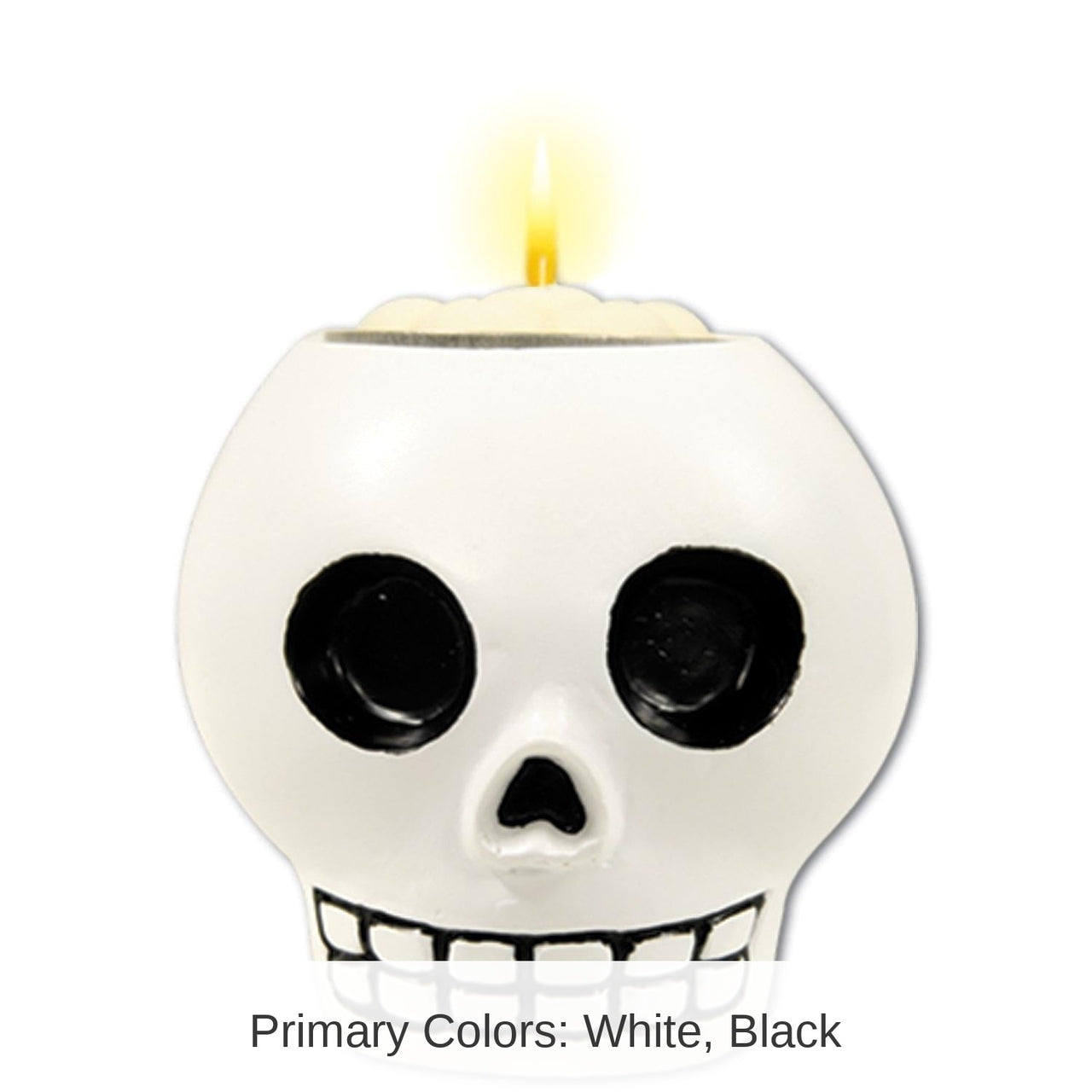 6 Pack Bulk Day of the Dead Decorate-Your-Own Tea Light Holder