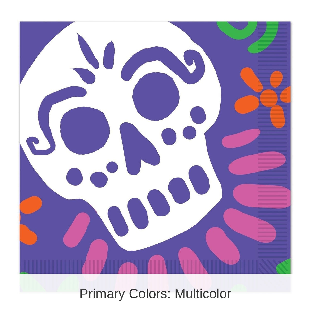 192 Pack Bulk Day Of The Dead Luncheon Napkins