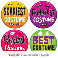 48 Pack Bulk Halloween Costume Buttons