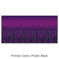 6 Pack Bulk Halloween Spooky Forest Treetops Backdrop