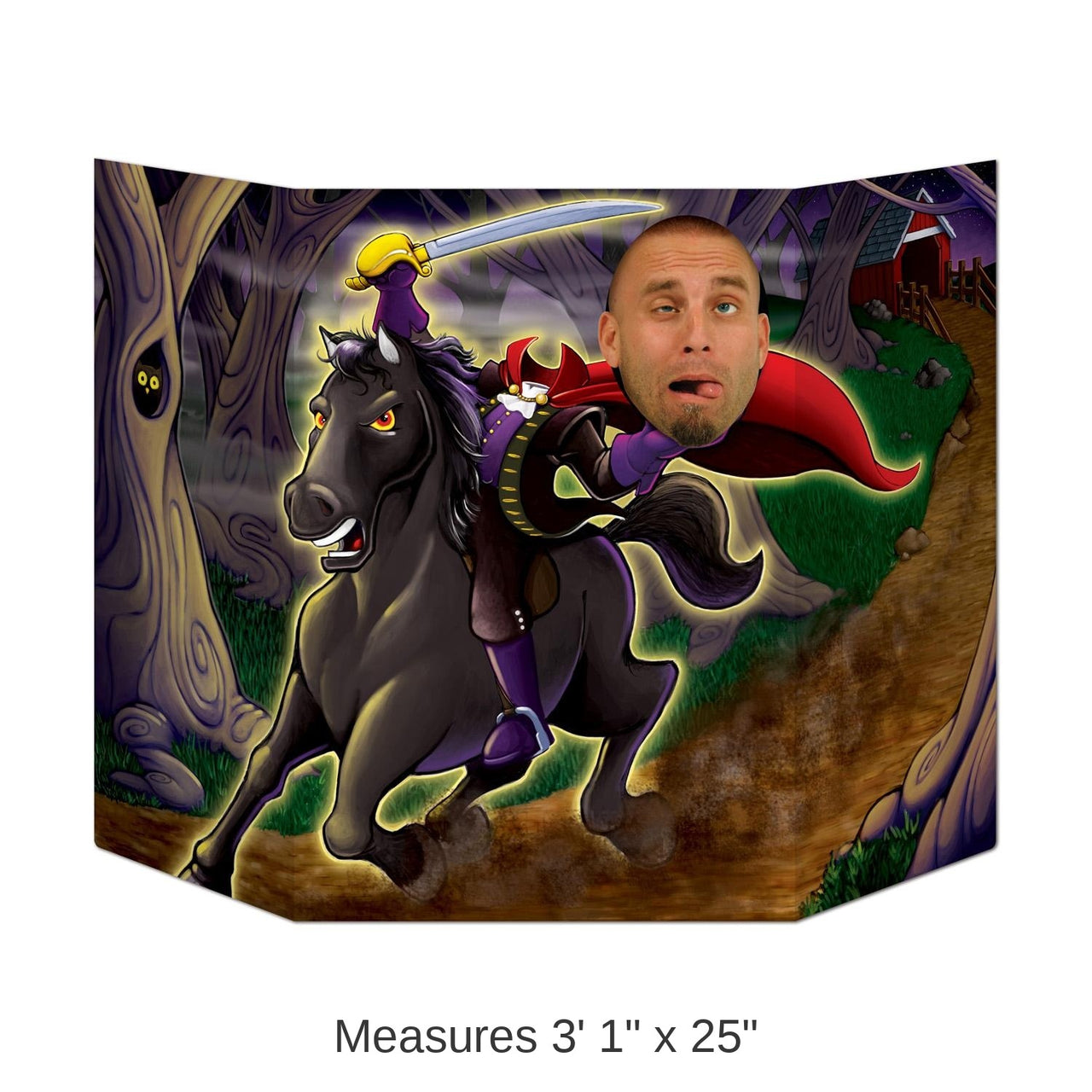 6 Pack Bulk Halloween Headless Horseman Photo Prop