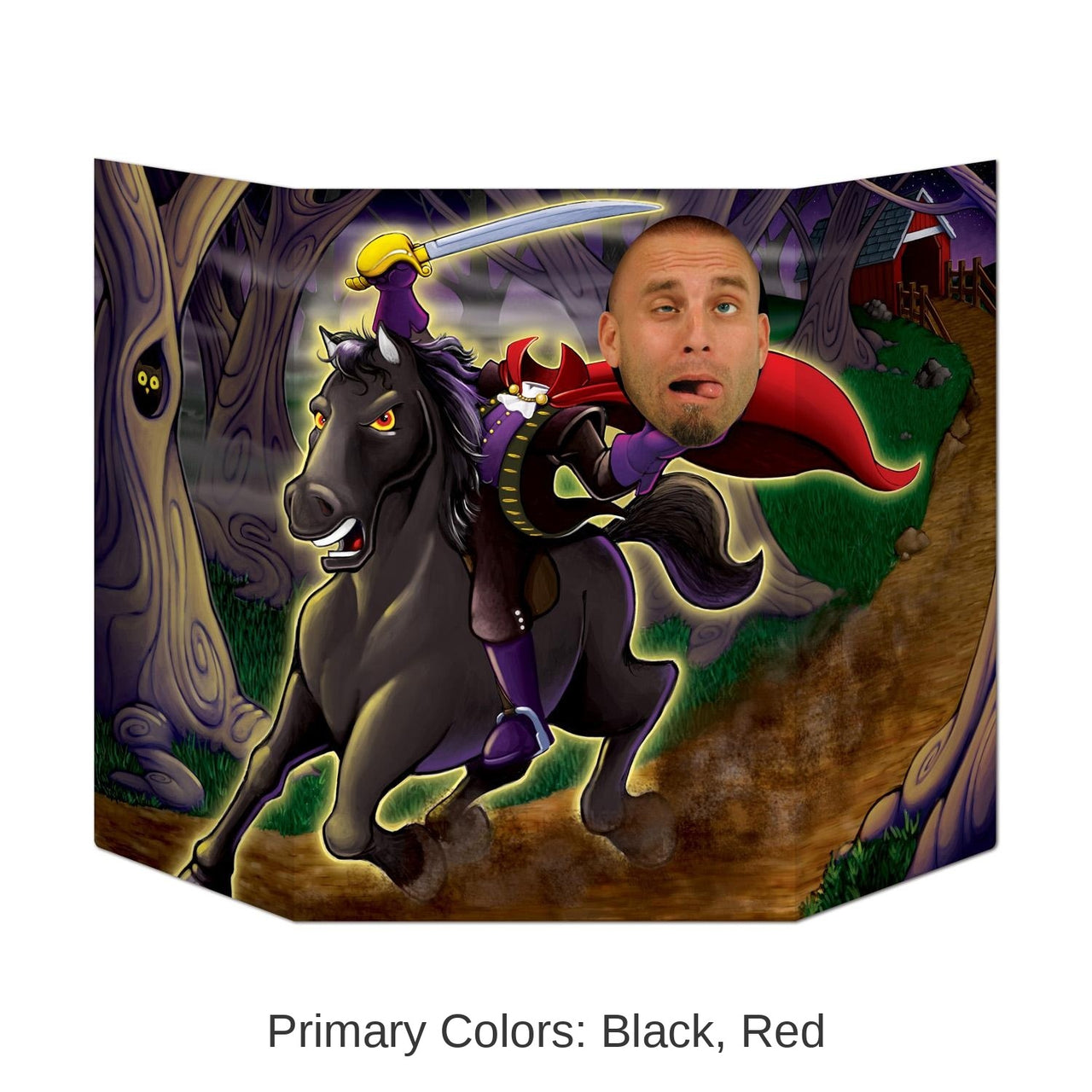 6 Pack Bulk Halloween Headless Horseman Photo Prop