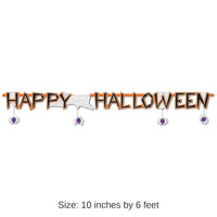 12 Pack Bulk Happy Halloween Streamer
