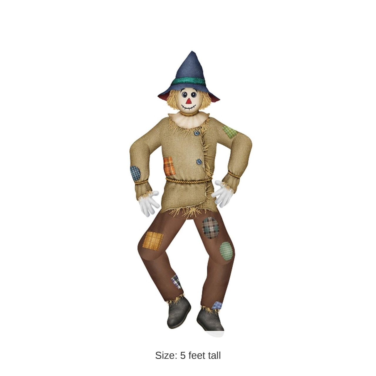 12 Pack Bulk Halloween Jointed Scarecrow