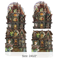 24 Pack Bulk Halloween Jumbo Haunted House Cutouts