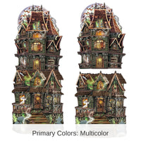 24 Pack Bulk Halloween Jumbo Haunted House Cutouts