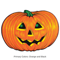 12 Pack Bulk Halloween Party Jack-O-Lantern Faces
