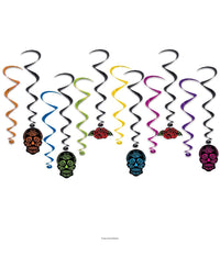 72 Pack Bulk Day Of The Dead Whirls