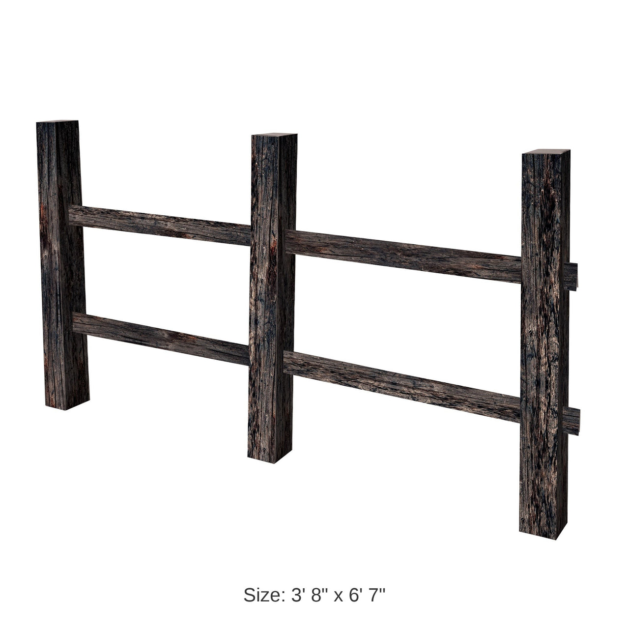 Spooky 3D Halloween Fence Prop 44 inch x79 inch