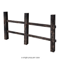 Spooky 3D Halloween Fence Prop 44 inch x79 inch