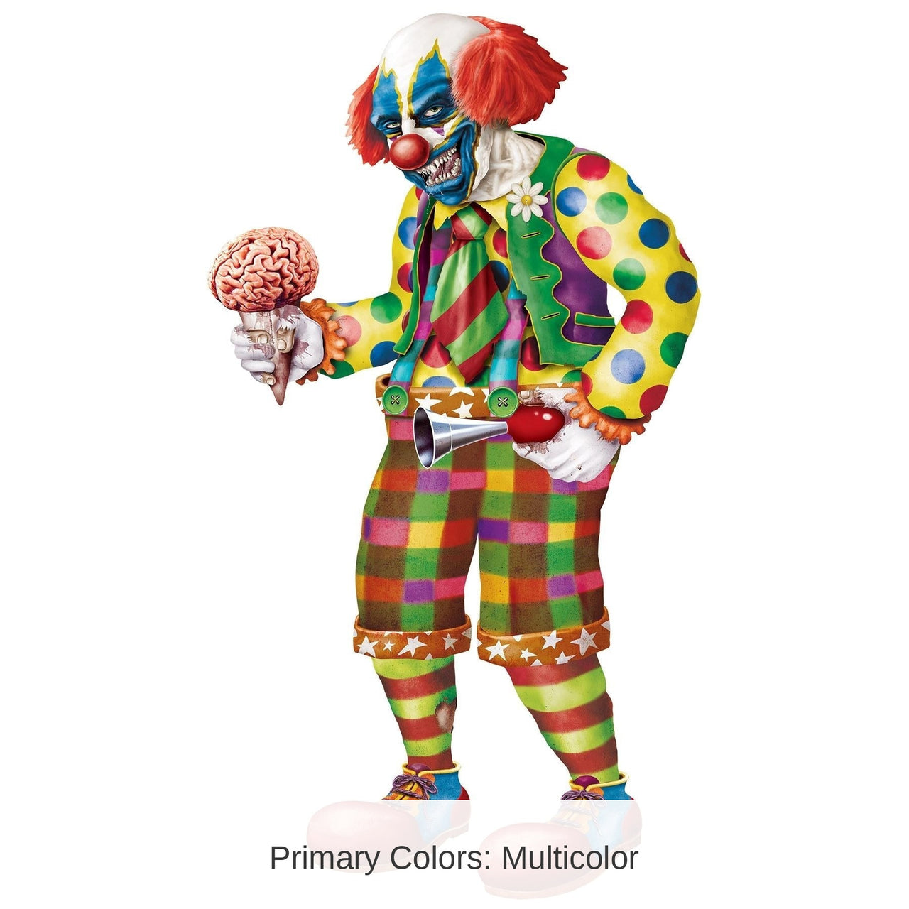 12 Pack Bulk Halloween Jointed Zombie Clown