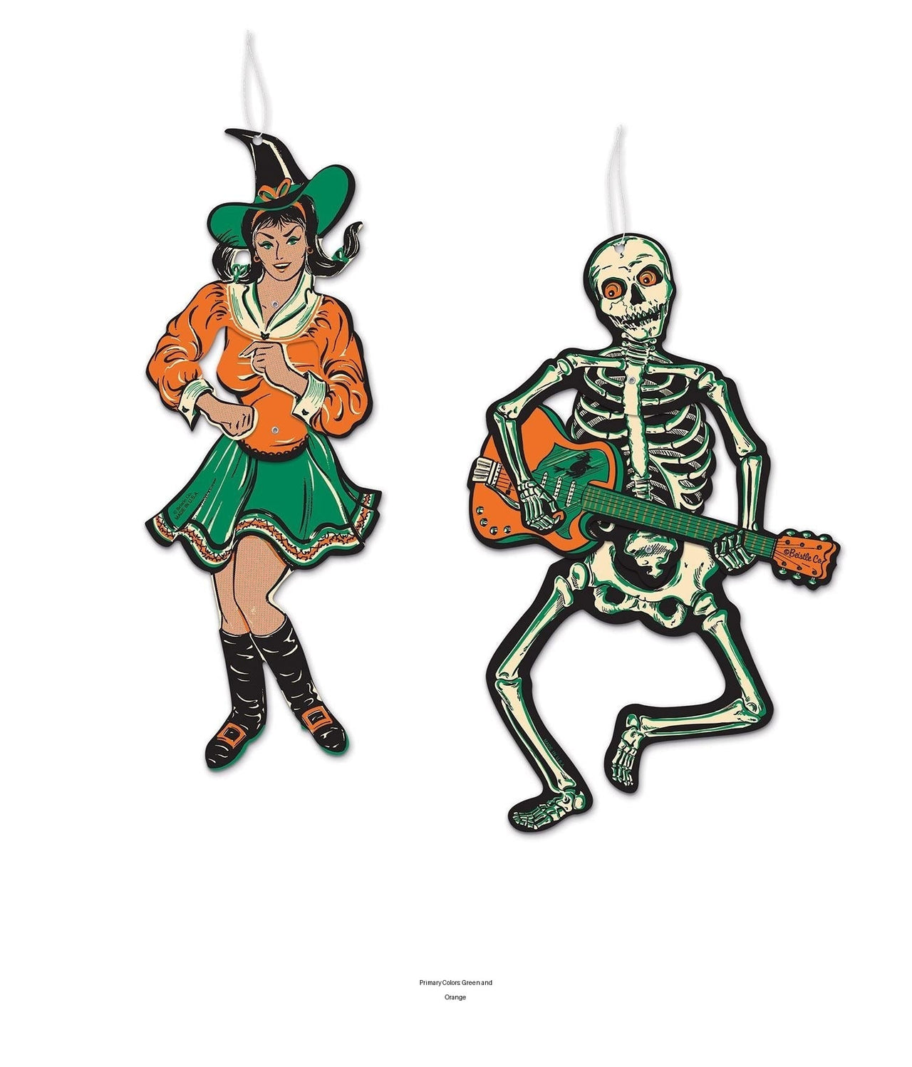 24 Piece Bulk Vintage Halloween Jointed GoGo Dancers