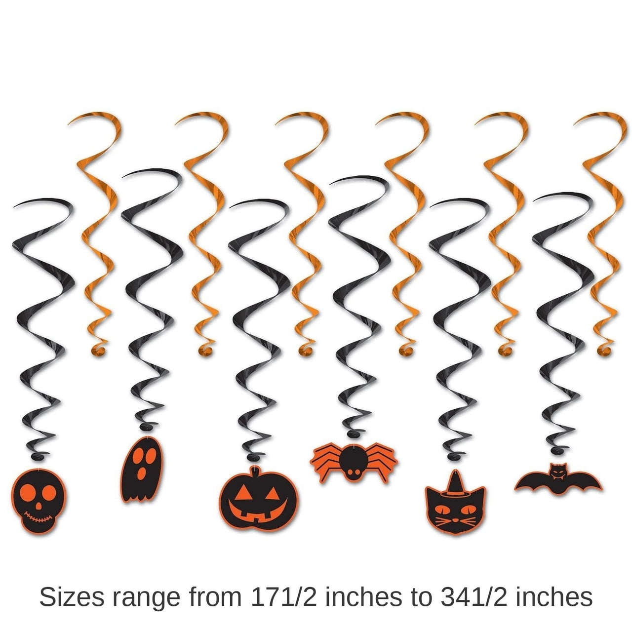 72 Pack Bulk Halloween Whirls