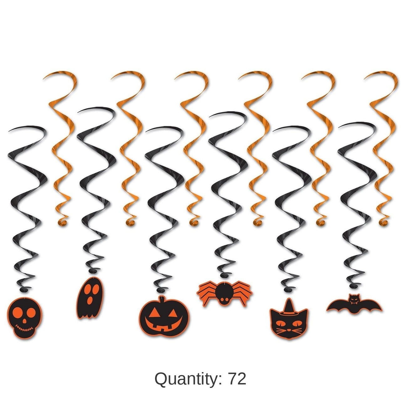 72 Pack Bulk Halloween Whirls