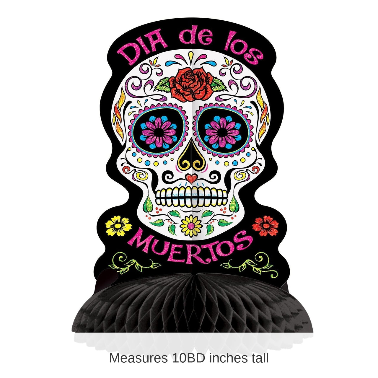 12 Pack Bulk Day Of The Dead Centerpiece