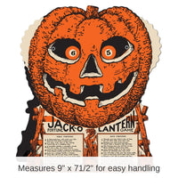12 Pack Bulk Vintage Halloween Jack-O'-Lantern Fortune Wheel Game