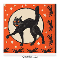 192 Pack Bulk Vintage Halloween Luncheon Napkins