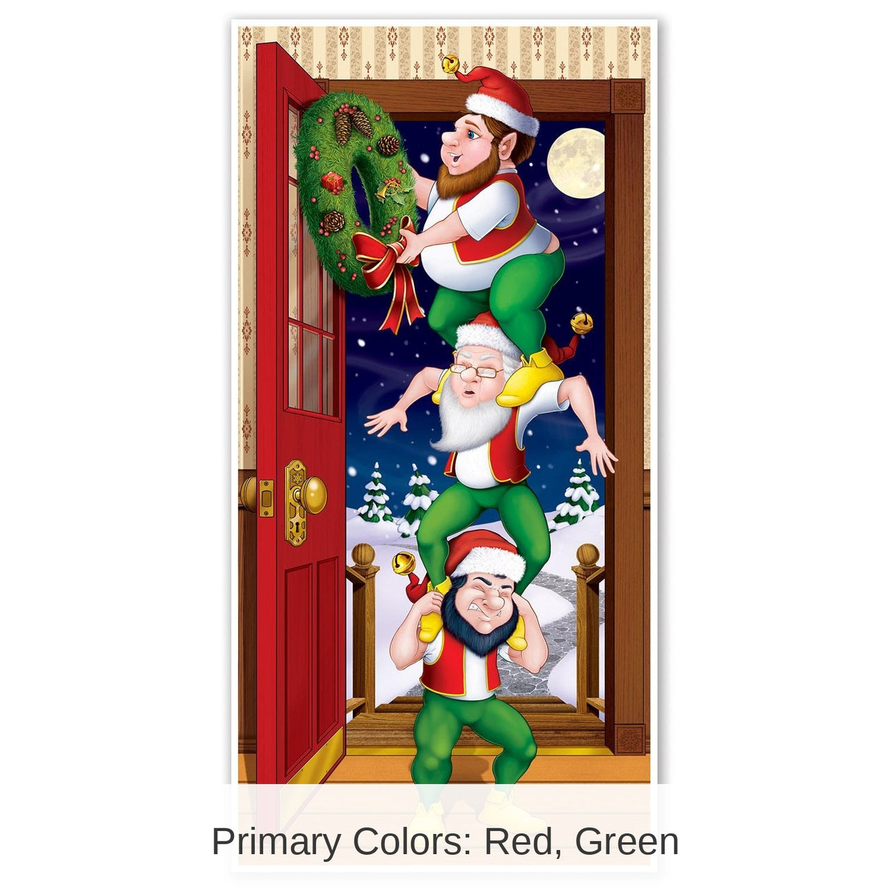12 Pack Bulk Christmas Elves Door Cover