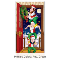 12 Pack Bulk Christmas Elves Door Cover