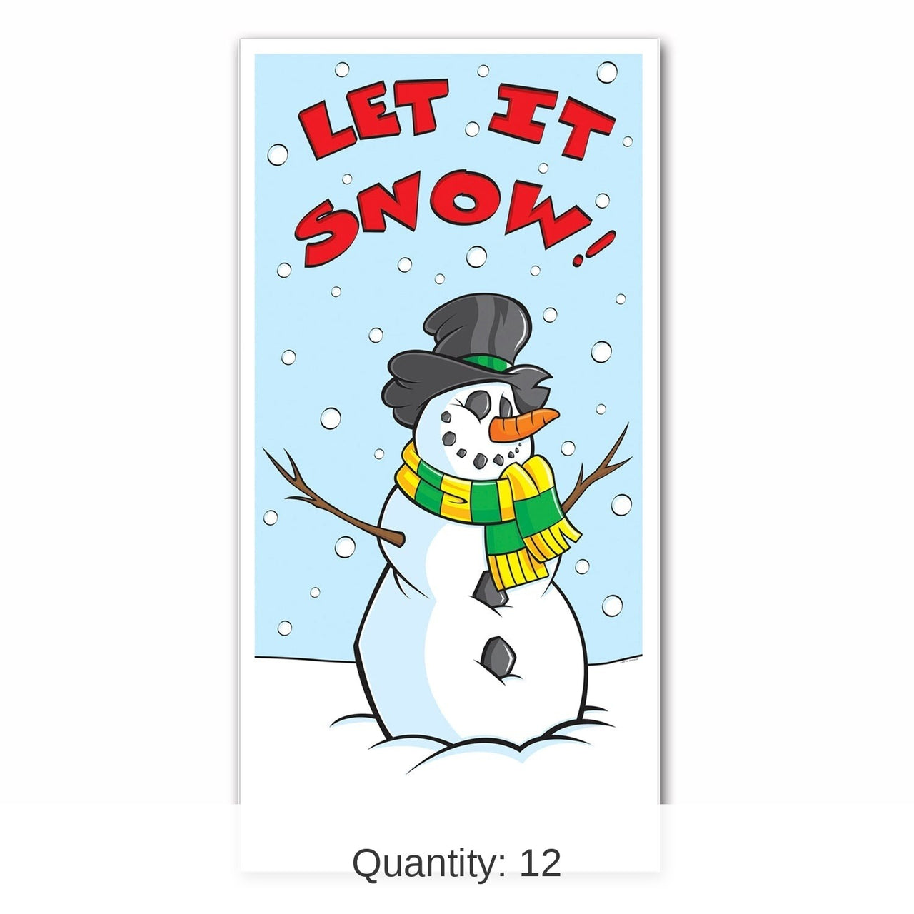 12 Pack Bulk Winter Door Cover