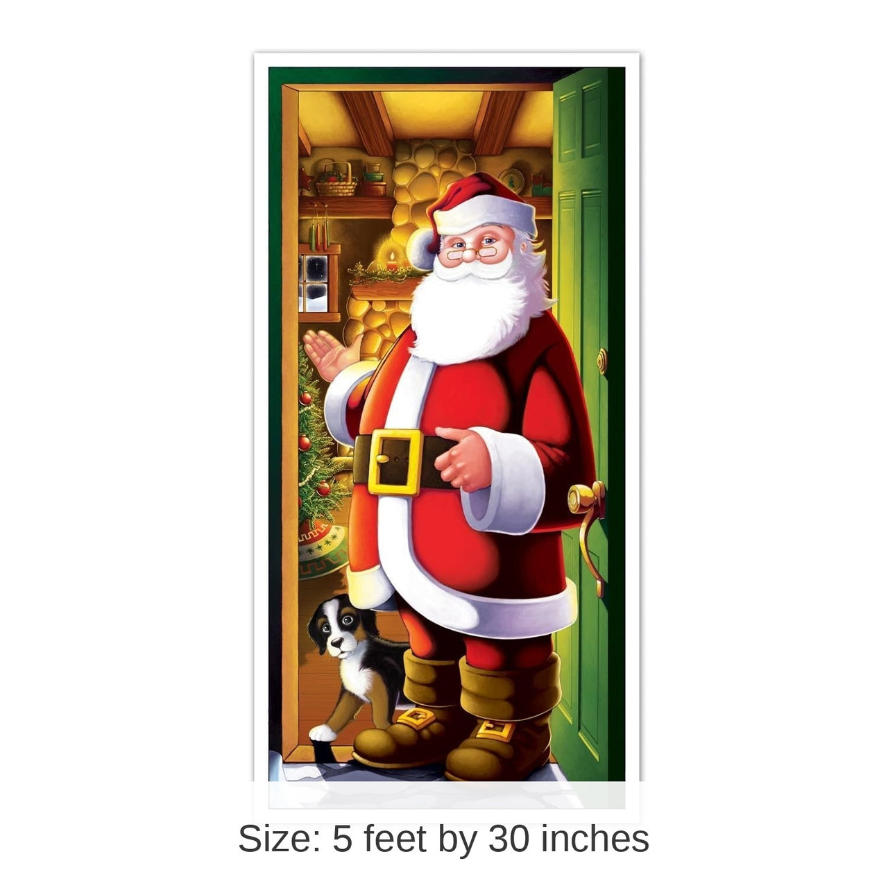 12 Pack Bulk Christmas Santa Door Cover