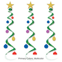18 Piece Bulk Christmas Tree Whirls