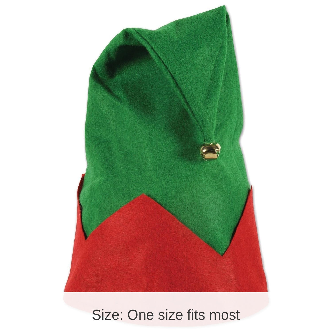 12 Pack Bulk Christmas Felt Elf Hat