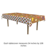 12 Pack Bulk Christmas Gingerbread House Tablecover