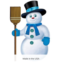 12 Pack Bulk Christmas Jointed Snowman