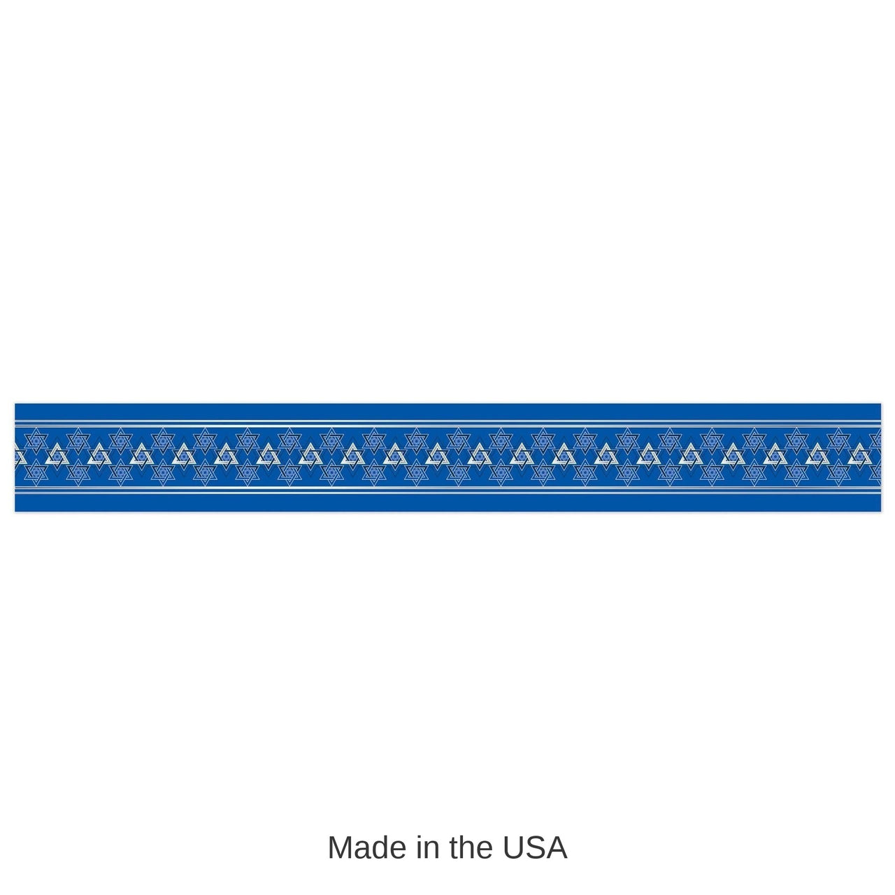 12 Pack Bulk Metallic Star of David Banner