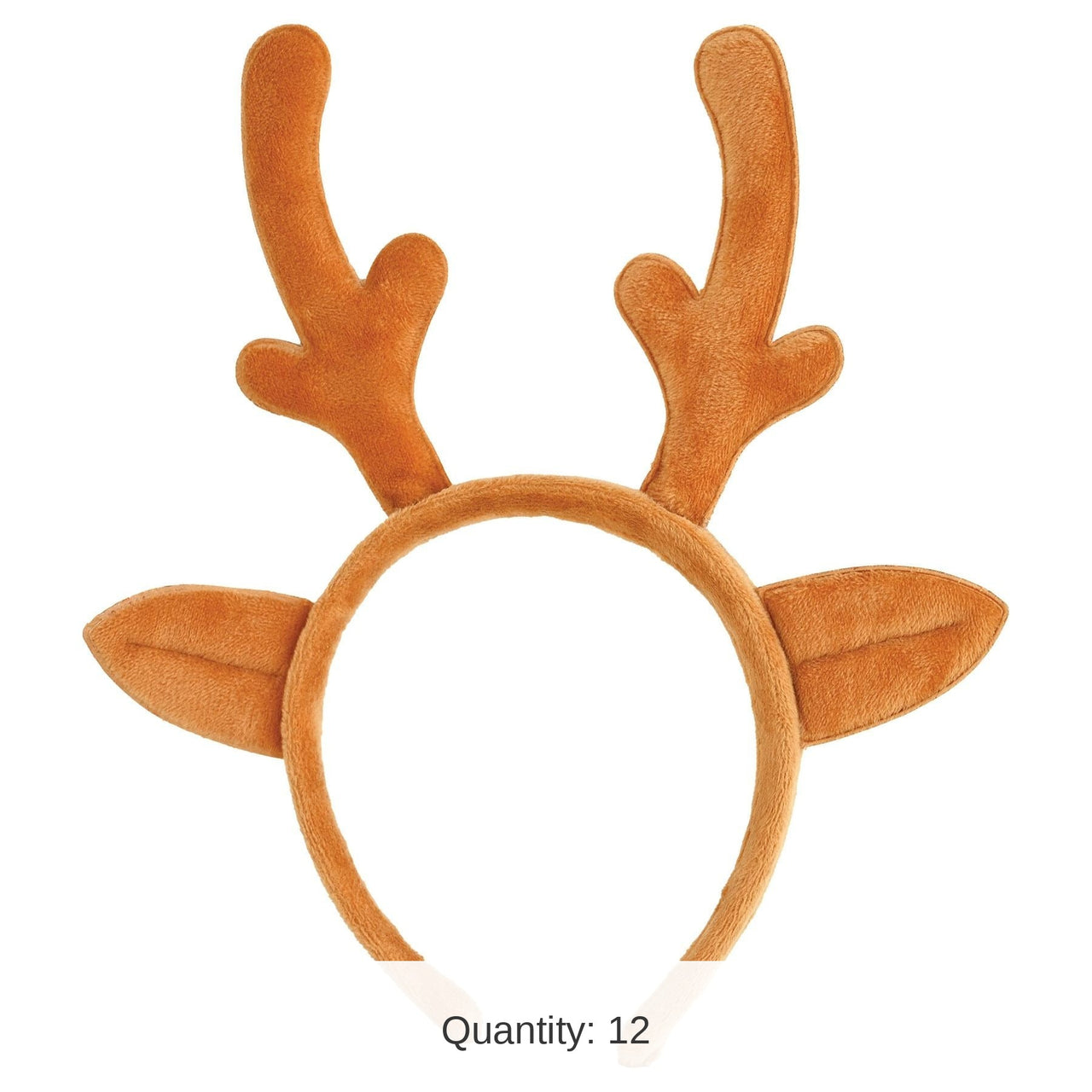 12 Pack Bulk Christmas Reindeer Antlers