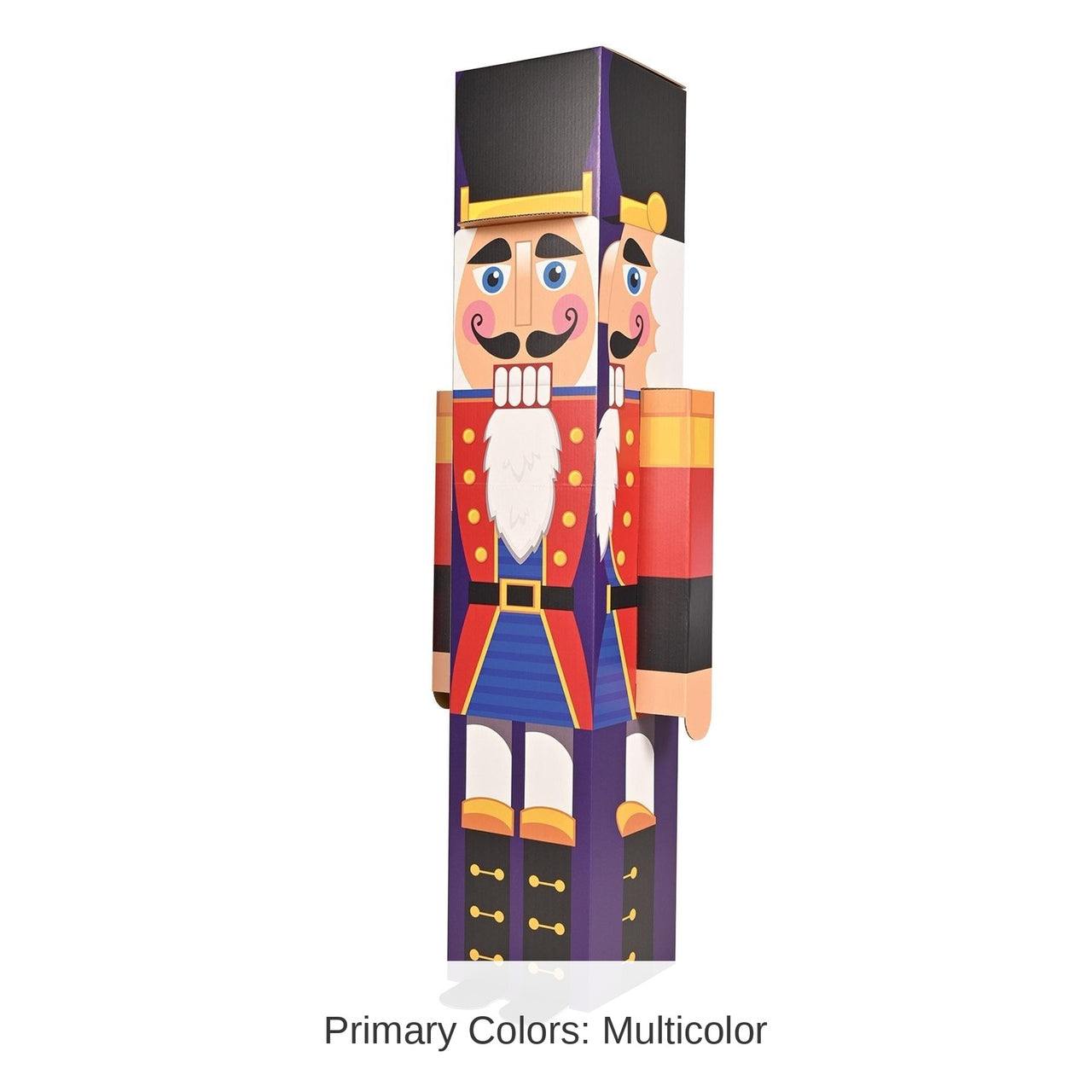 4 Pack Bulk Christmas 3-D Nutcracker Prop