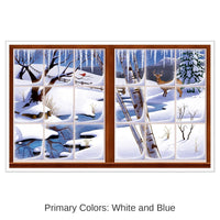 6 Pack Bulk Winter Insta-View Decoration