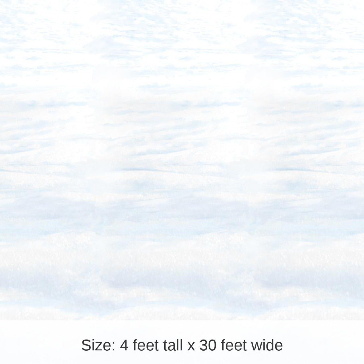 6 Pack Bulk Christmas Snowscape Backdrop