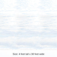 6 Pack Bulk Christmas Snowscape Backdrop