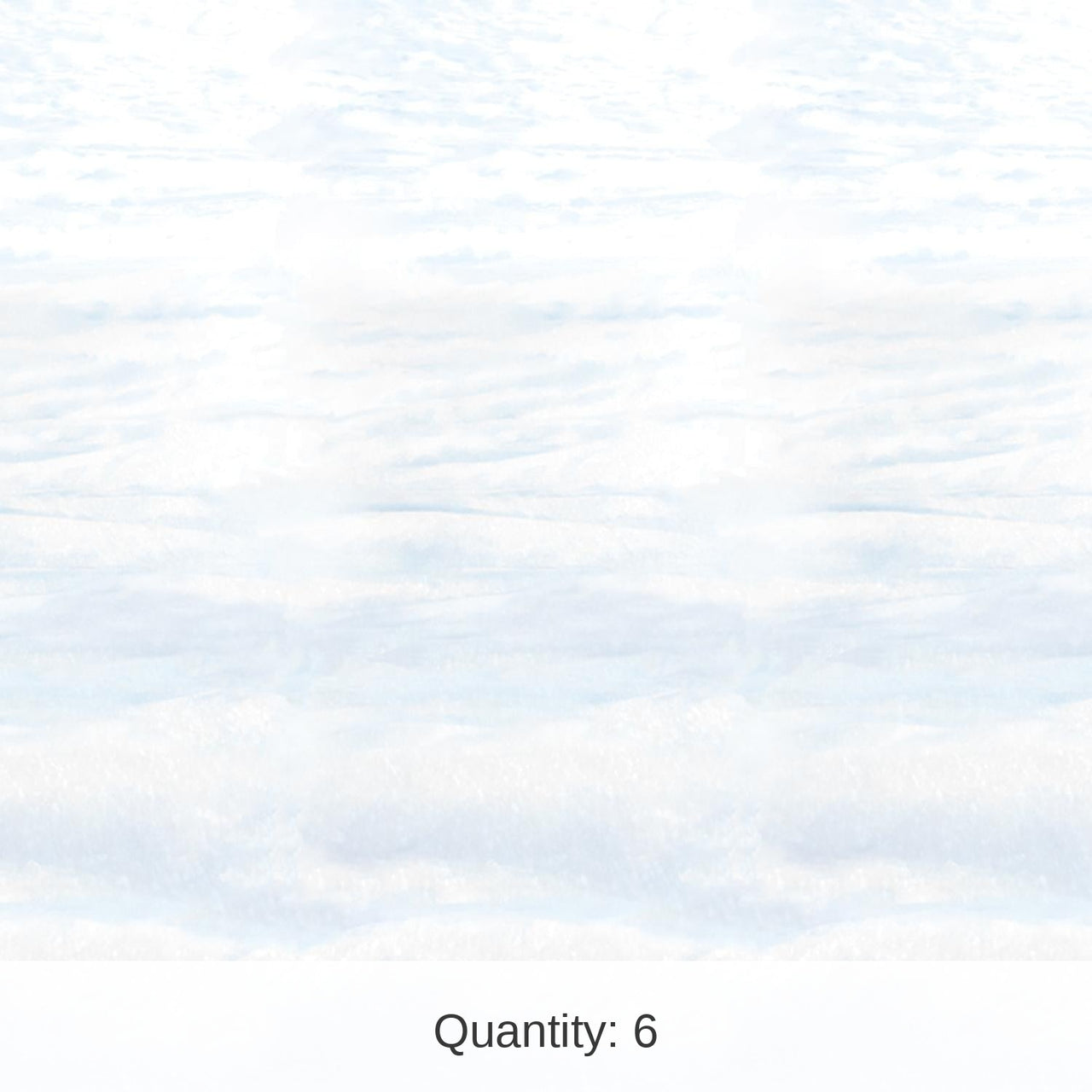 6 Pack Bulk Christmas Snowscape Backdrop