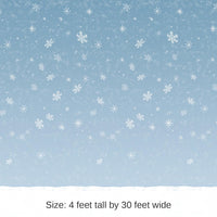 6 Pack Bulk Winter Sky Backdrop Decoration