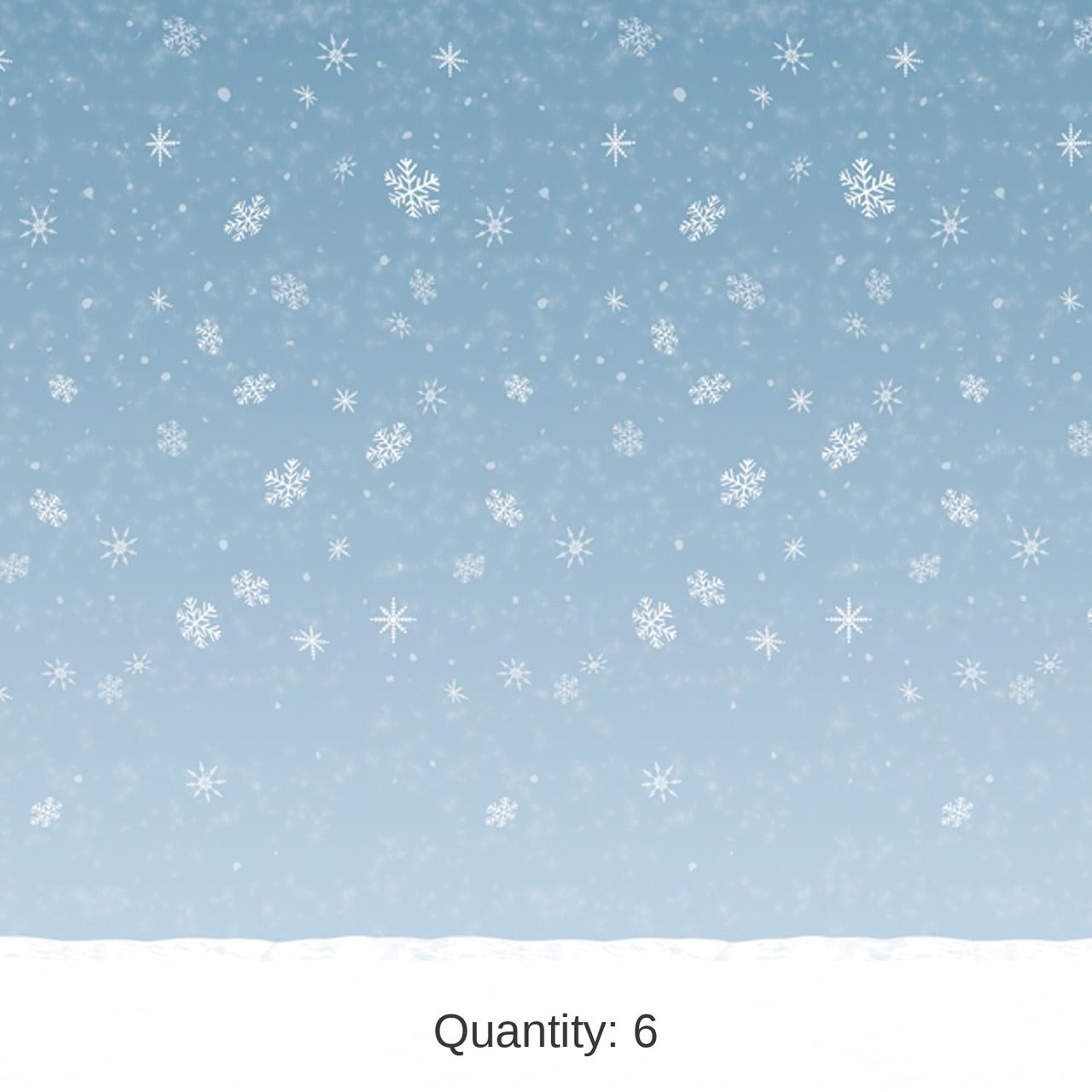 6 Pack Bulk Winter Sky Backdrop Decoration