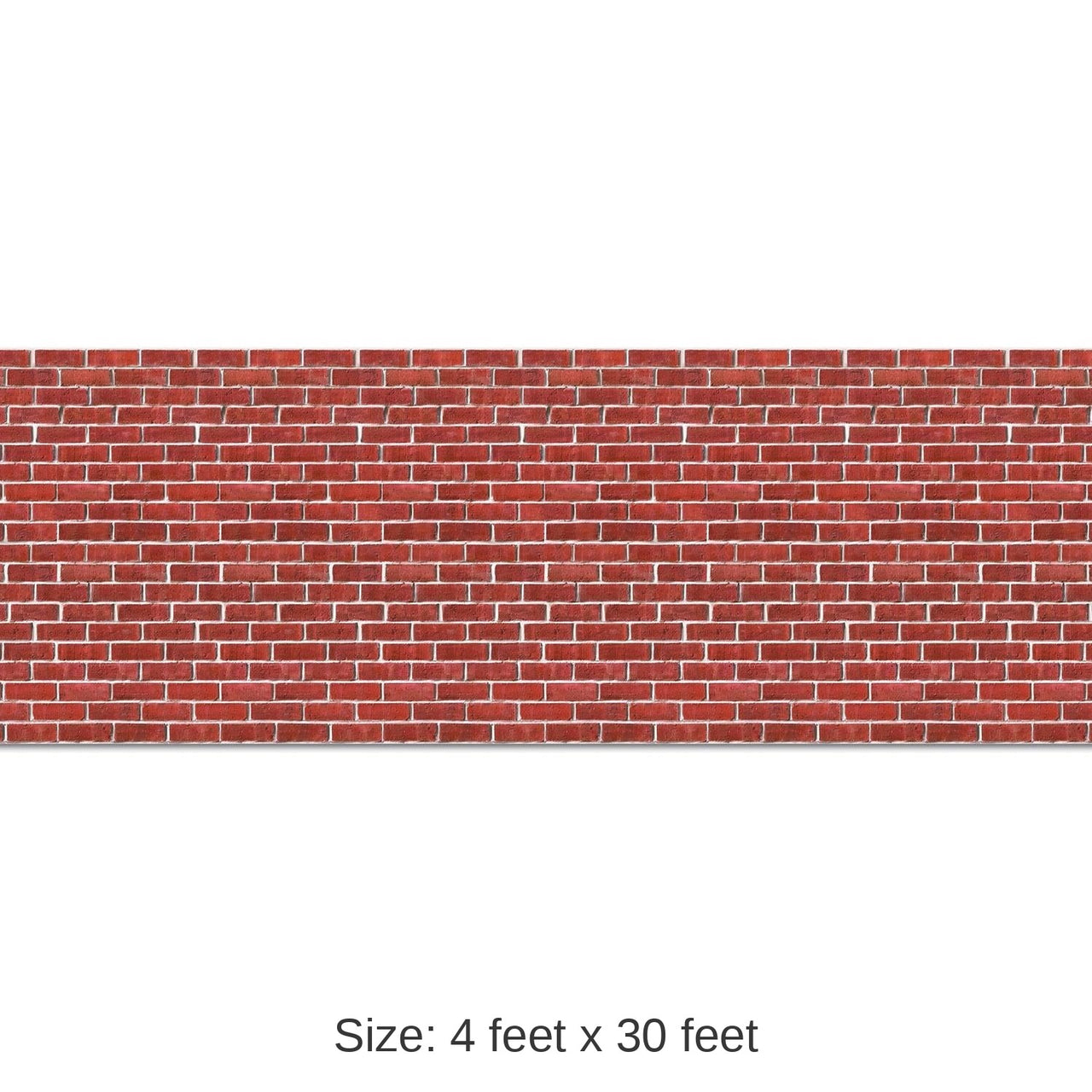 6 Pack Bulk Christmas Brick Wall Backdrop