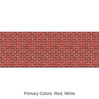 6 Pack Bulk Christmas Brick Wall Backdrop