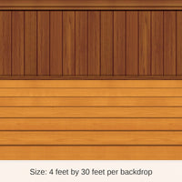 6 Pack Bulk Christmas Floor/Wainscoting Backdrop