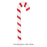 18 Pack Bulk Christmas Inflatable Candy Canes