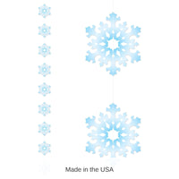 60 Piece Bulk Snowflake Stringers